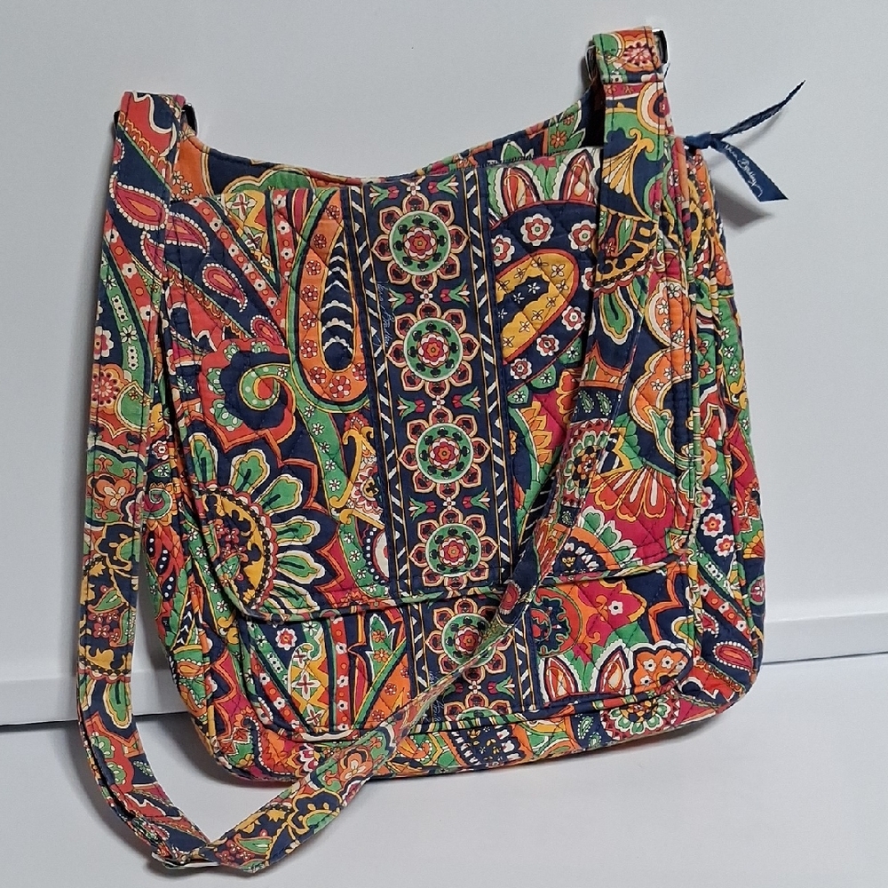 Vera Bradley Multicolor Paisley Quilted Crossbody